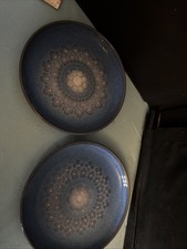 2 Used Blue DENBY MIDNIGHT