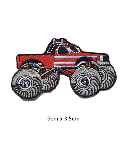 Monster truck embroidered - monster,