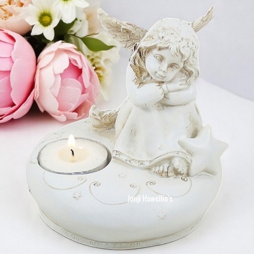 Angel candle holder memorial - holder,