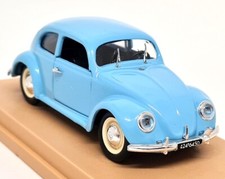 Rio 1/43 Volkswagen Beetle 1953 Oval Rear Window Light Blue Diecast Model Car