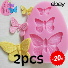 2x Butterfly Silicone Mould