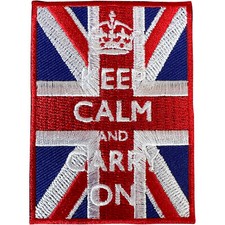 KEEP CALM AND CARRY ON Patch
