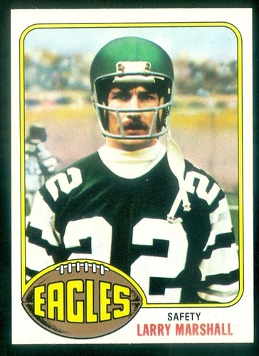 1976 topps 302 larry marshall - 1976,