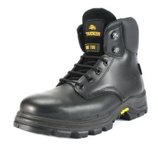 Aimont Jallatte Pioneer Vibram S3 Leather Steel Toecap Midsole Mens Lace Boots