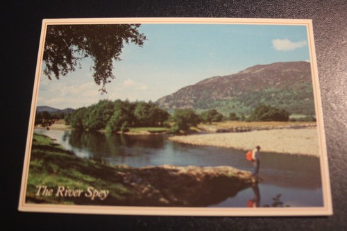The river spey and creag - river,