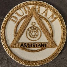 Durham Royal Arch Provincial Assistant Grand ? Apron Badge