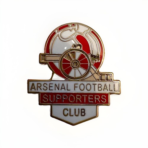 Arsenal supporters club pin - arsenal,