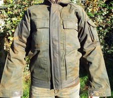 Distressed Dickies Heavy Cotton Work Jacket - XS - Post Apocalyptic Base