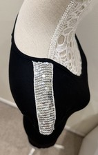 Dress Black Mini Short Sequin