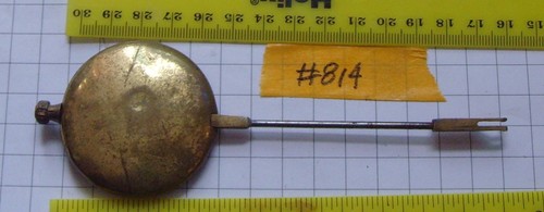 French clock pendulum approx - clock,