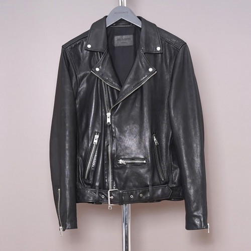 All saints leather - all, jacket