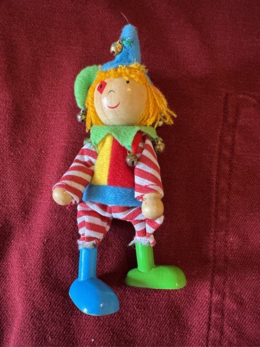 Jester clown doll shelf - jester,