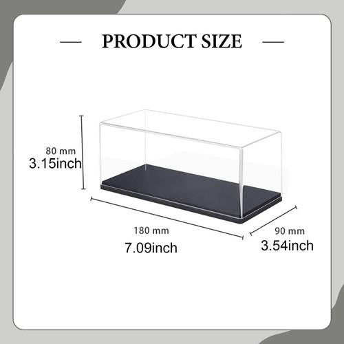 Clear acrylic model car - clear,