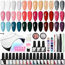 Gel Nail Polish Kit with Lamp
