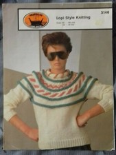 Knitting Pattern - Norsun Lopi Style Sweater, 3148 (B190974)