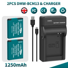 2x Battery +Charger For