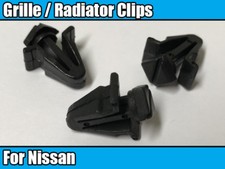 5x Grille Front Radiator Clips