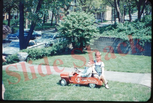 Vintage tower 35mm slide kids - tower,