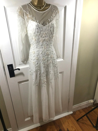 Joanna hope white beaded lined - joanna,