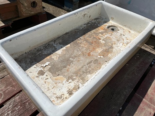 Reclaimed sink - reclaimed, sink/reclaimed
