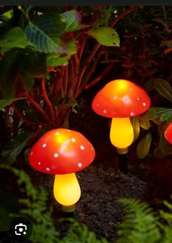 Stake lights mushroom led - 2,