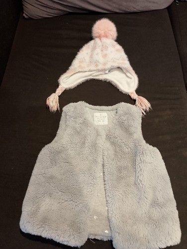 Girls warm vest coat - vest,