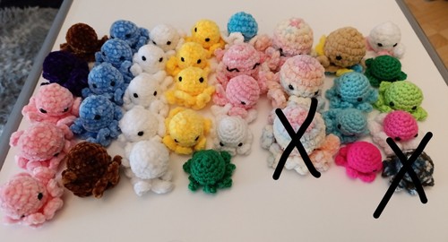 Handmade baby octopus - handmade,