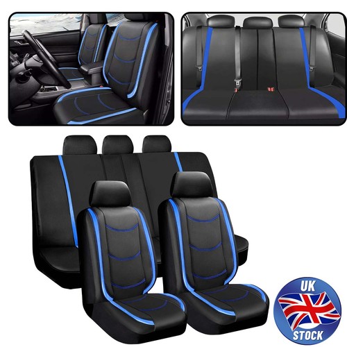Black blue car - car, seat