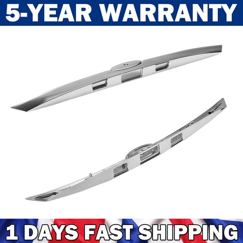Rear chrome tailgate boot - rear,