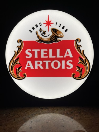 Stella artois beer illuminated - stella,