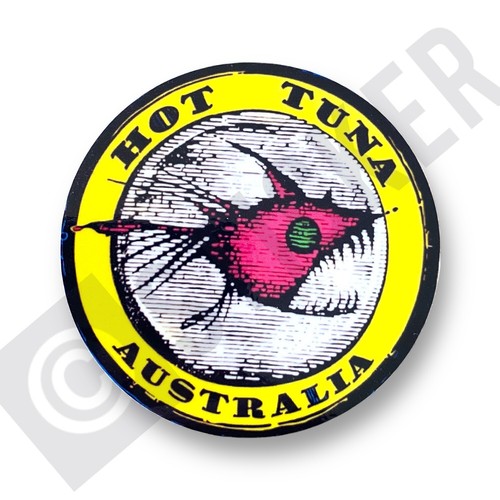 1980s hot tuna - sticker, classic