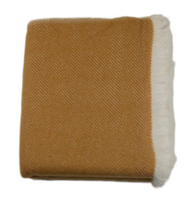 Mustard Cashmere Blanket Shawl
