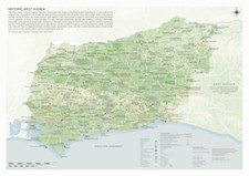 Historic West Sussex - map/poster