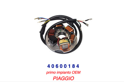 40600184 stator piaggio - stator, vespa