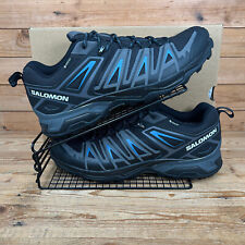 Salomon Hiking Shoes Mens UK 11.5 X Ultra Pioneer GTX Black Waterproof Hiking