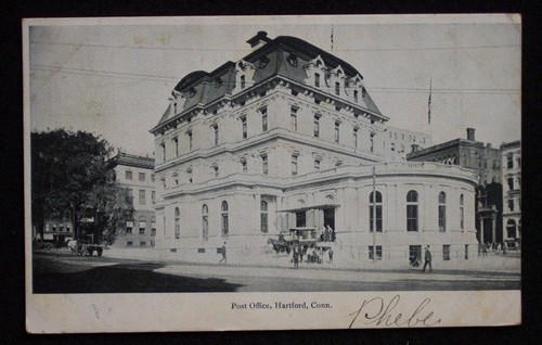 1906 post office wagons horses - 1906,