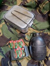 British Army  Water Bottle, Mess Tins, BCB stove and 6 fuel tabs (read desc)