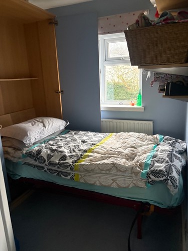 Wall bed double wardrobe - wall,