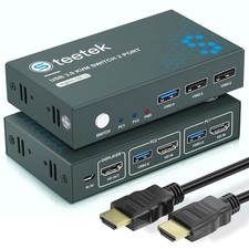 Steetek USB 3.0 KVM Switch 2