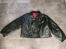 Ladies PLT Black Faux Leather