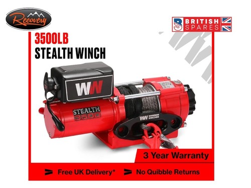 Stealth electric winch 12v - electric,