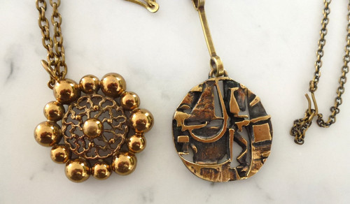 Finnish bronze necklaces this - bronze,