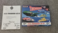 Matchbox Thunderbirds Rescue Pack & Copy Of Blue Peters Tracy Island.