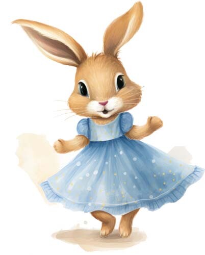 Colourful peter rabbit - colourful,