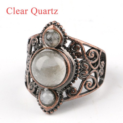 Natural gemstone ring crystal - natural,