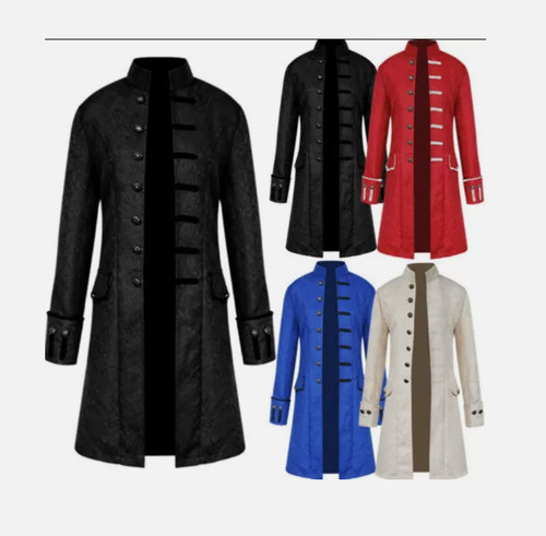 Mens retro gothic jacket - mens,