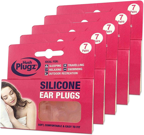 Hush pairs plugz silicone - pairs,