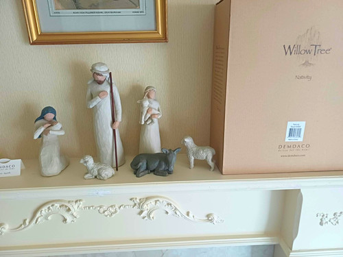 Willow tree nativity - nativity, set