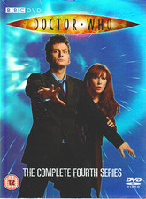 Doctor Who: The Complete Fourth Series - 6 DVD Set - 12 - Sci Fi, Very Good