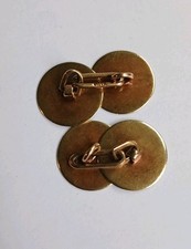 14 Carat Gold Cufflinks. 5.69g